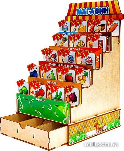 Развивающая игра Smile Decor Магазин П1013