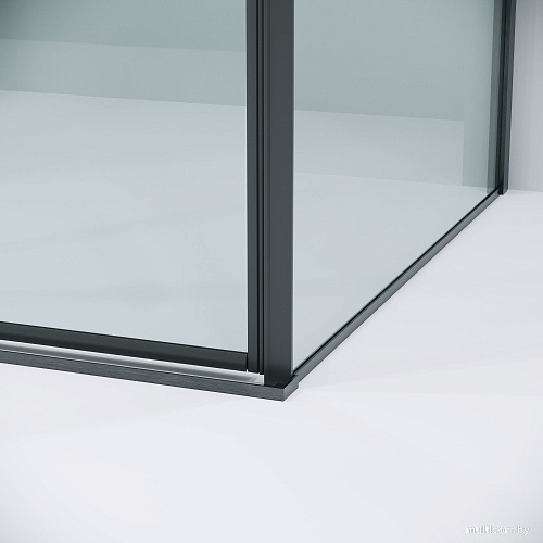 Душевой уголок Grossman Galaxy 100x90x195 120.K33.01.1090.42.00 (графит сатин/прозрачное стекло)