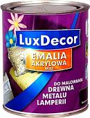 Эмаль LuxDecor Снежный белый 750мл (матовая)