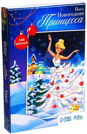 Пазл Puzzle Новогодняя принцесса 9617529