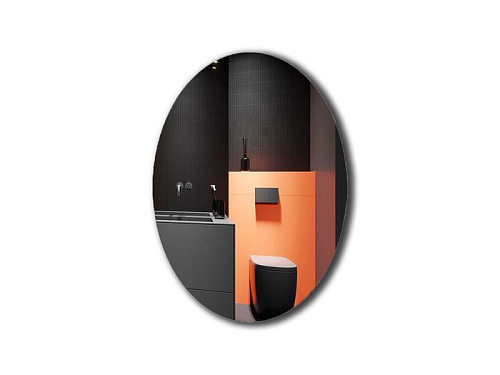 Пекам Зеркало LED VestaFly-80х60dcl (сенсор на взмах руки/часы)