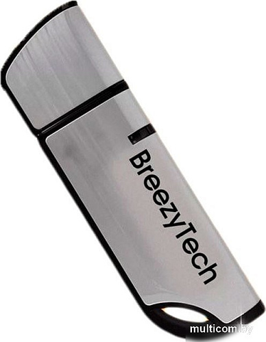 USB Flash BreezyTech U012 4GB (серебристый/черный)