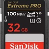 Карта памяти SanDisk Extreme PRO SDHC SDSDXXO-032G-GN4IN 32GB