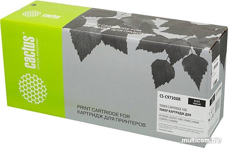 Картридж CACTUS CS-C9730AR (аналог HP C9730A)