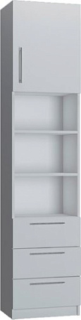 Шкаф-пенал Макс Стайл Kart 18 Egger 219x50x42 11B4250 (белый классический W960 ST7)