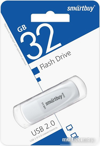 USB Flash SmartBuy Scout 3.0 32GB (белый)