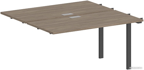 Стол Norden Приставка 120x123.8x75 SG.211.OD.63.AN (антрацит/дуб темный)