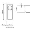 Кухонная мойка Omoikiri Bosen 20-U-BL (4993153)