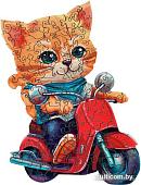 Пазл Treetobe Кот на мопеде 9888197