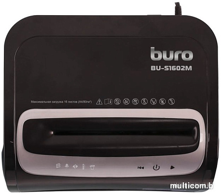 Шредер Buro Office BU-S1602M