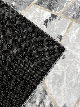 Ковер для жилой комнаты Plato Hali Soft 6031-GREY-BEIGE (0.6x1)