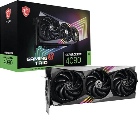 Видеокарта MSI GeForce RTX 4090 Gaming X Trio 24G