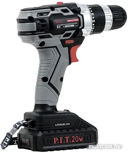 Дрель-шуруповерт P.I.T PSR18-D3 Promo (с 1-им АКБ, набор оснастки)