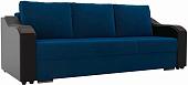 Диван Лига диванов Монако 102030 (синий/черный)