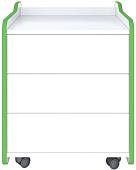 Тумба VMM Game Case 50 White Green CS-2WEGN (белый/зеленый)