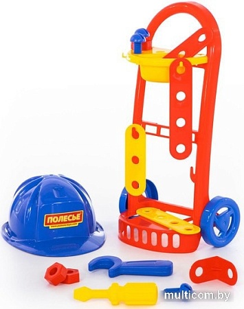 Тележка с инструментами игрушечная Полесье Механик 69818