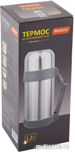 Термос для еды Mallony SF-1200 1.2л (нержавеющая сталь)