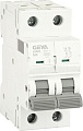 Выключатель автоматический GEYA GYM9-2P-50B 2P 50A B 6kA 2M GYM92P50B