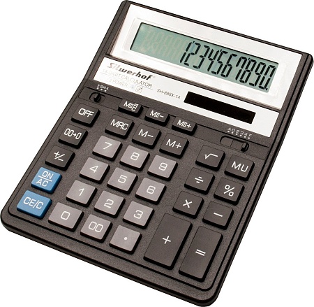 Бухгалтерский калькулятор Silwerhof SH-888X-14