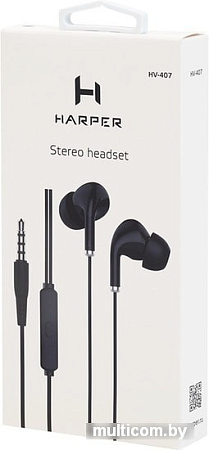 Наушники Harper HV-407 (черный)