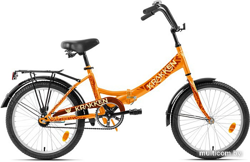 Детский велосипед Krakken Krabs 1.0 20 2023 (оранжевый)