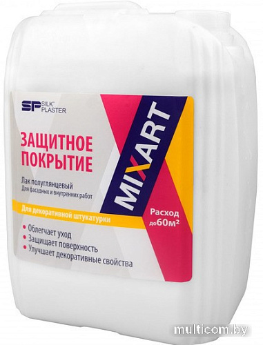 Лак Silk Plaster Микс Арт 1 л