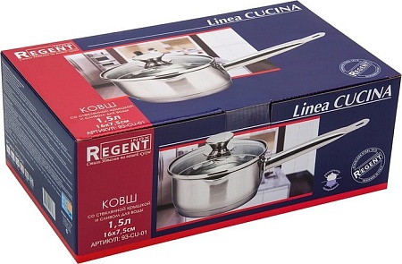 Кастрюля с длинной ручкой Regent Cucina 93-CU-01