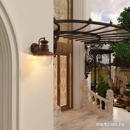 Уличный настенный светильник Elektrostandard Talli GL 3002D (брауни)