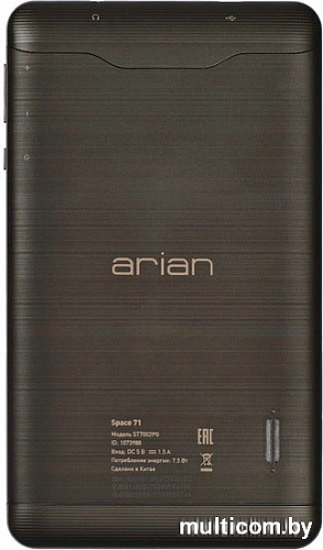 Планшет Arian Space 71 ST7002PG 3G 4GB (черный)