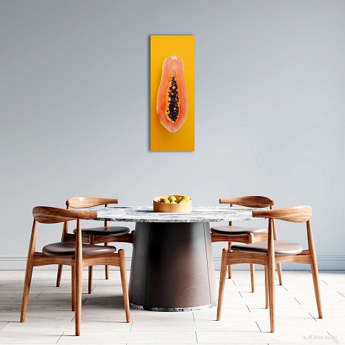 Картина Stamprint Мякоть папайи KT076 (80x30)