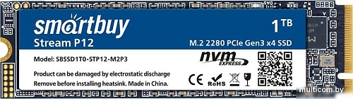 SSD SmartBuy Stream P12 1TB SBSSD1T0-STP12-M2P3