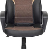 Кресло TetChair Inter (искусственная кожа, ткань, черный/коричневый/бронзовый)
