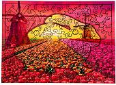 Пазл Puzzle Цветущие тюльпаны 9341553