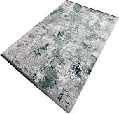 Ковер для жилой комнаты Radjab Carpet Амаль Прямоугольник 0901A 13578 (2x2.9, Grey/D.Green)