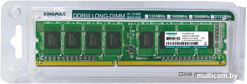 Оперативная память Kingmax 4GB DDR3 PC3-12800 KM-LD3-1600-4GS