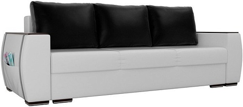 Диван Лига диванов Брион 101778 (белый/черный)