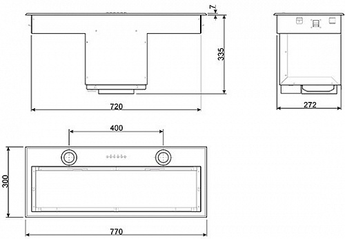 Кухонная вытяжка Smeg KSEG78PXE