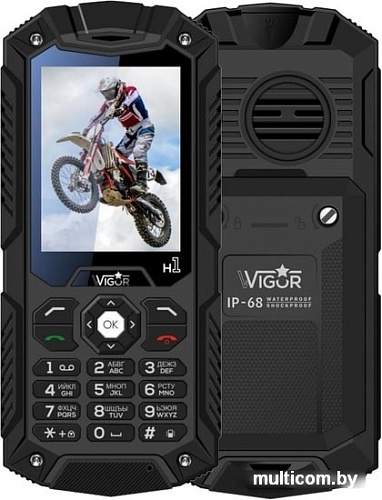 Мобильный телефон Wigor H1 (черный)