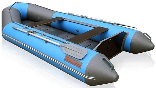 Моторно-гребная лодка Leader Boats Тайга 320-М (серо-синий)