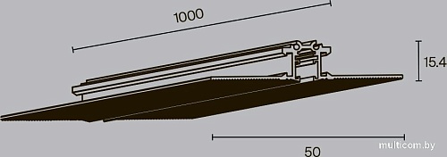 Шинопровод Maytoni Technical Busbar trunkings Levity TRX184-131B