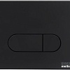 Панель смыва Berges Wasserhaus Novum D5 Soft Touch (черный)