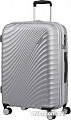 Чемодан-спиннер American Tourister Jetglam Metallic Silver 77 см