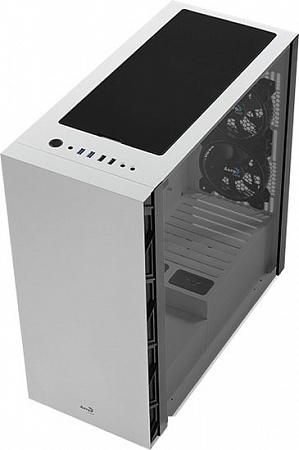 Корпус AeroCool Flo Saturn FRGB-G-WT-v1