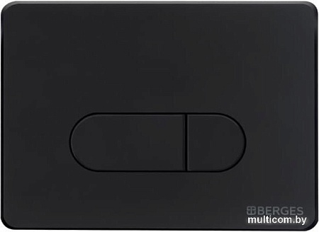 Панель смыва Berges Wasserhaus Novum D5 Soft Touch (черный)