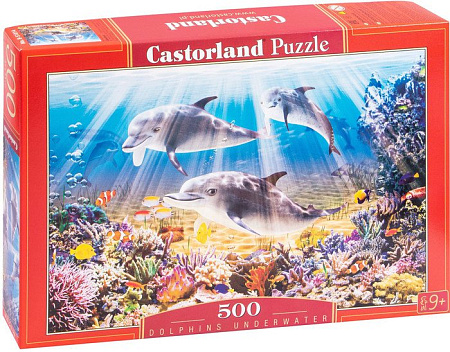 Пазл Castorland Дельфины B-51014