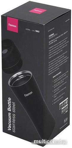 Термокружка Fissman 9883 420мл (черный)