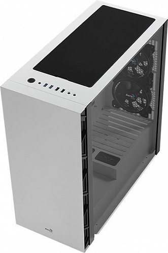 Корпус AeroCool Flo Saturn FRGB-G-WT-v1