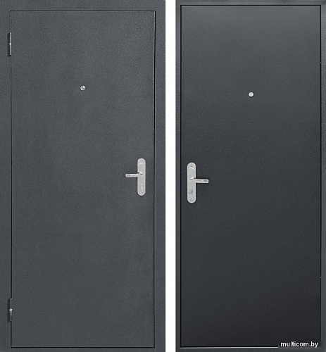 Металлическая дверь Guard Металл/металл Антик серебро (86x205, левая)