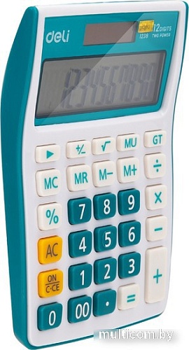 Бухгалтерский калькулятор Deli E1238/BLUE