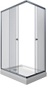 Душевой уголок Triton Вента Хром А1 100х80 (прозрачное стекло)